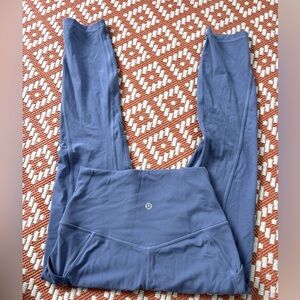 Lululemon leggings. Beautiful blue color.